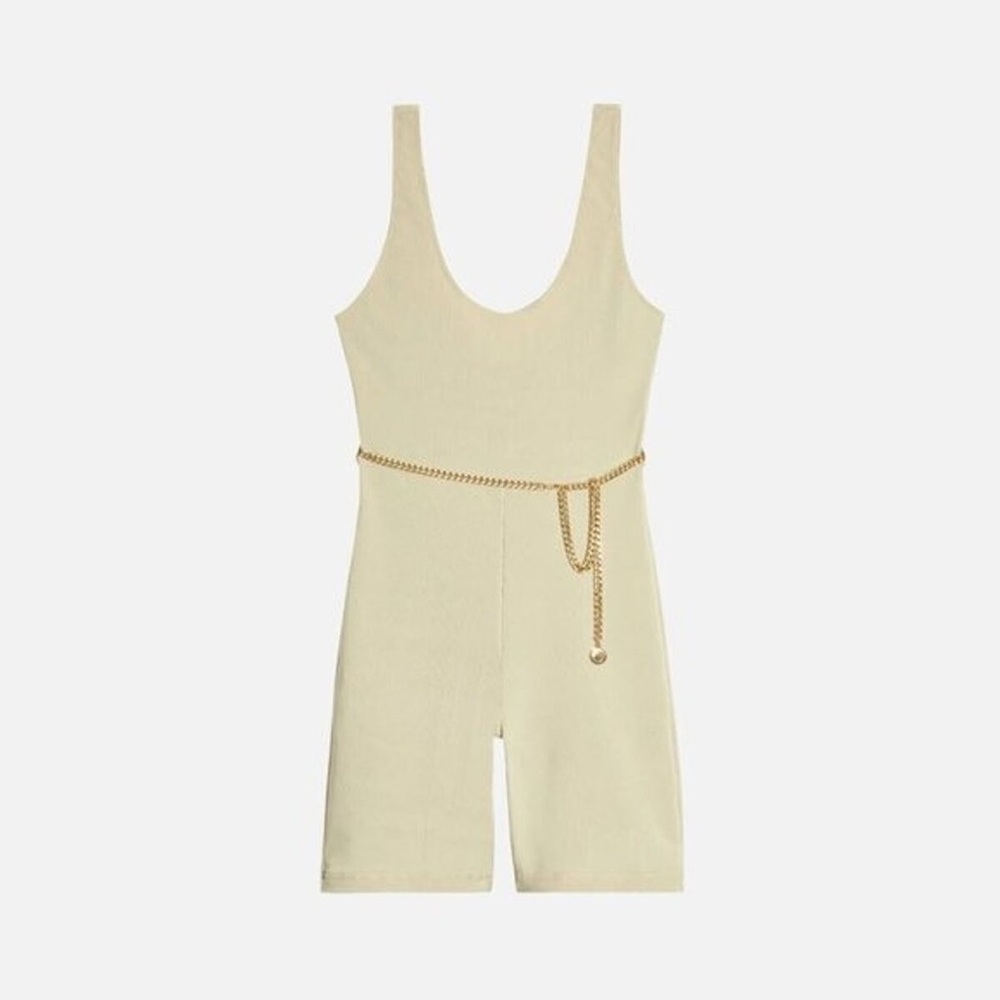We Wore What scoop neck bodysuit